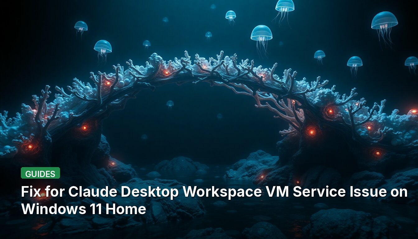 Fix for Claude Desktop Workspace VM Service Issue on Windows 11 Home