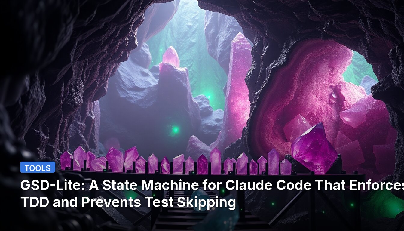 GSD-Lite: A State Machine for Claude Code That Enforces TDD and Prevents Test Skipping