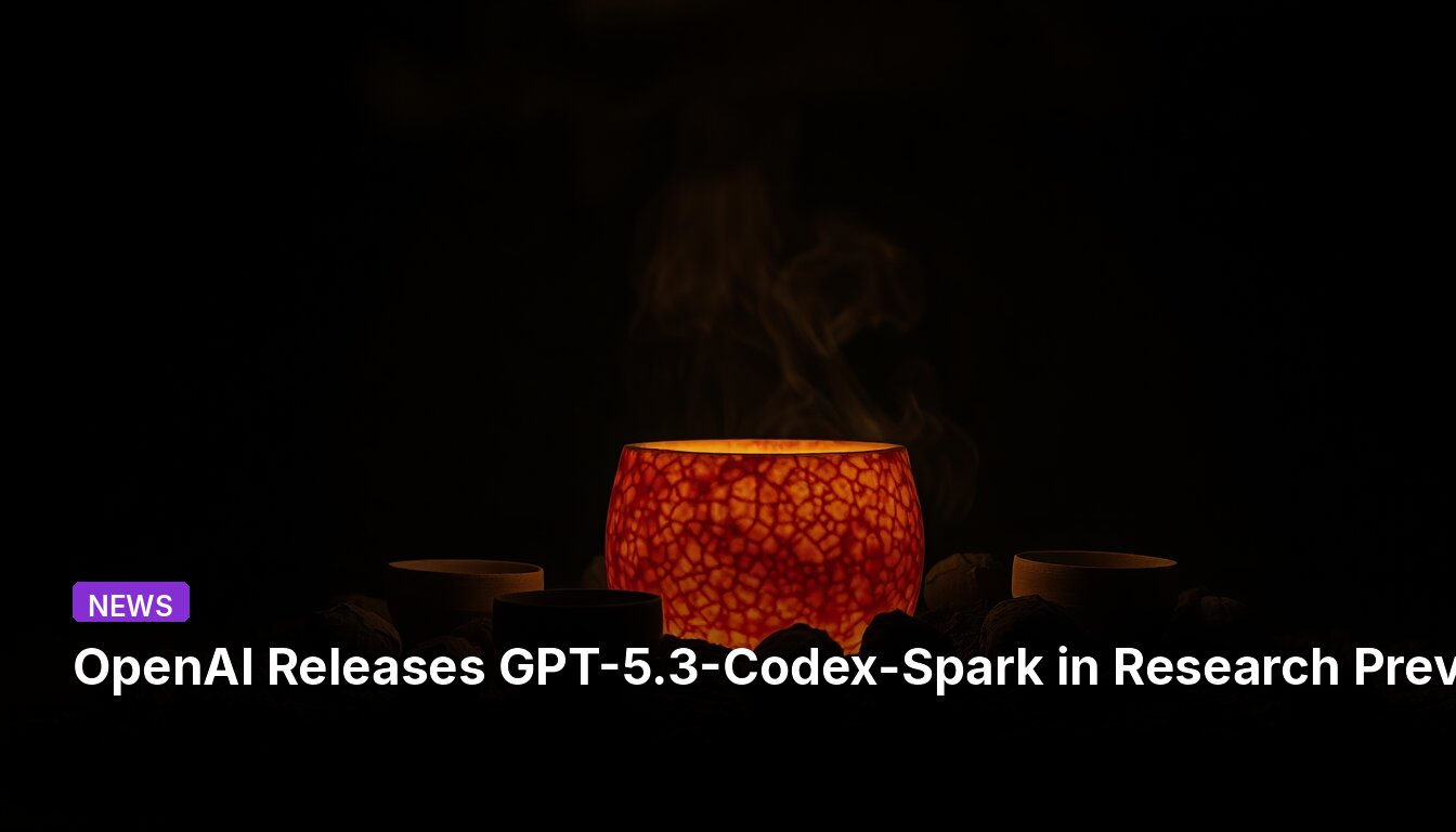 OpenAI Releases GPT-5.3-Codex-Spark in Research Preview
