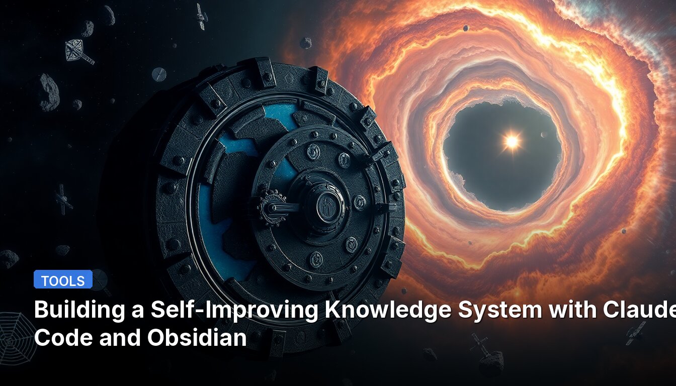Building a Self-Improving Knowledge System with Claude Code and Obsidian