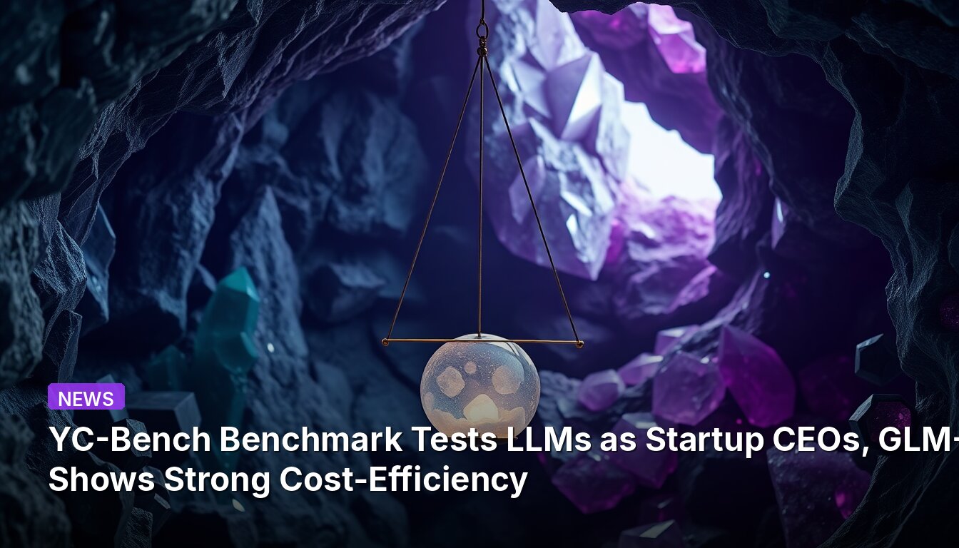 YC-Bench Benchmark Tests LLMs as Startup CEOs, GLM-5 Shows Strong Cost-Efficiency