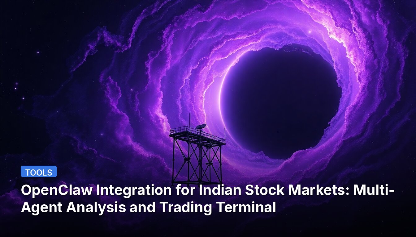OpenClaw Integration for Indian Stock Markets: Multi-Agent Analysis and Trading Terminal