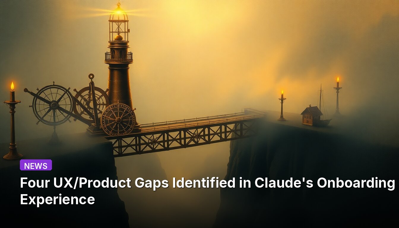 Four UX/Product Gaps Identified in Claude's Onboarding Experience