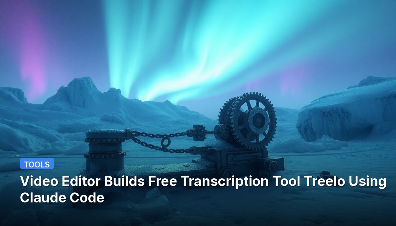 Video Editor Builds Free Transcription Tool Treelo Using Claude Code
