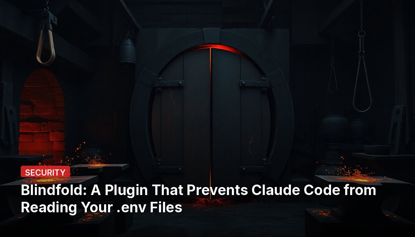 Blindfold: A Plugin That Prevents Claude Code from Reading Your .env Files