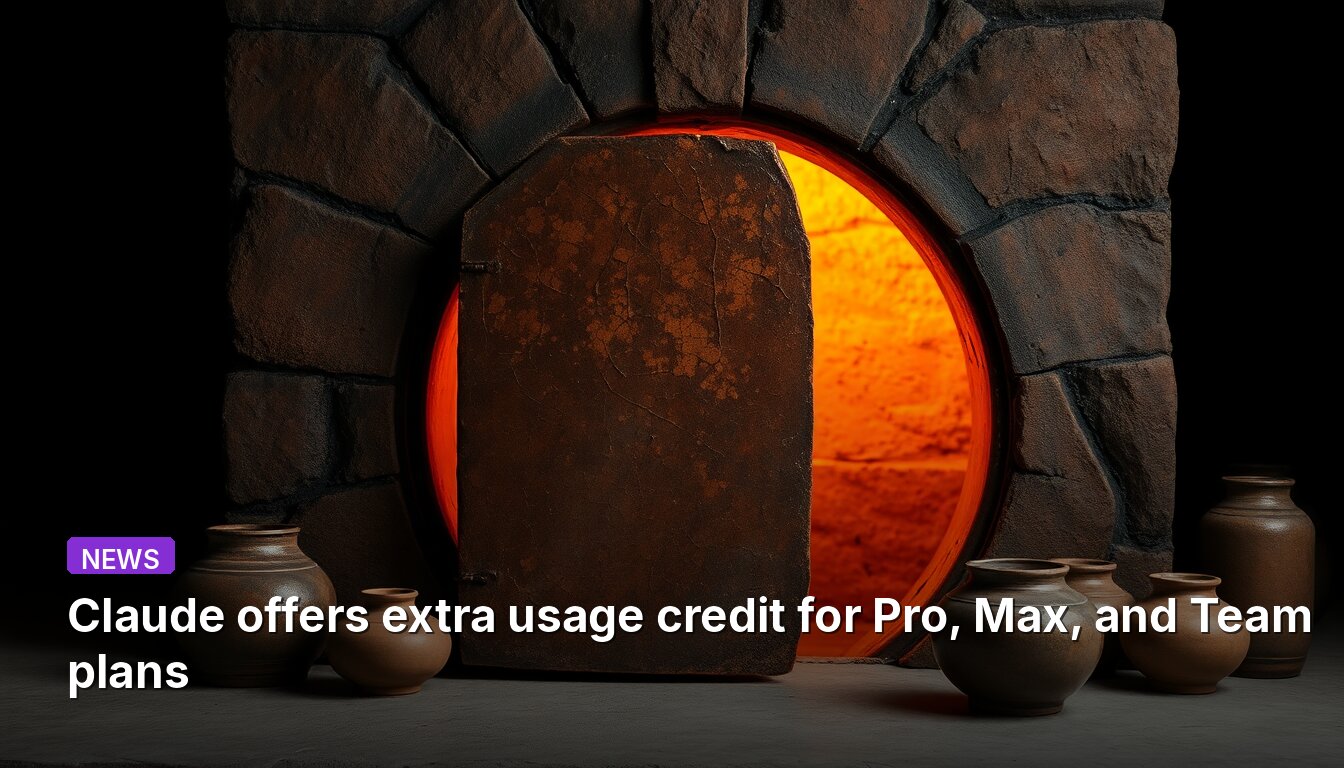 Claude offers extra usage credit for Pro, Max, and Team plans