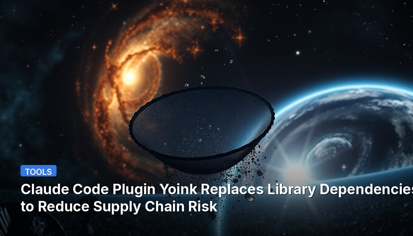 Claude Code Plugin Yoink Replaces Library Dependencies to Reduce Supply Chain Risk
