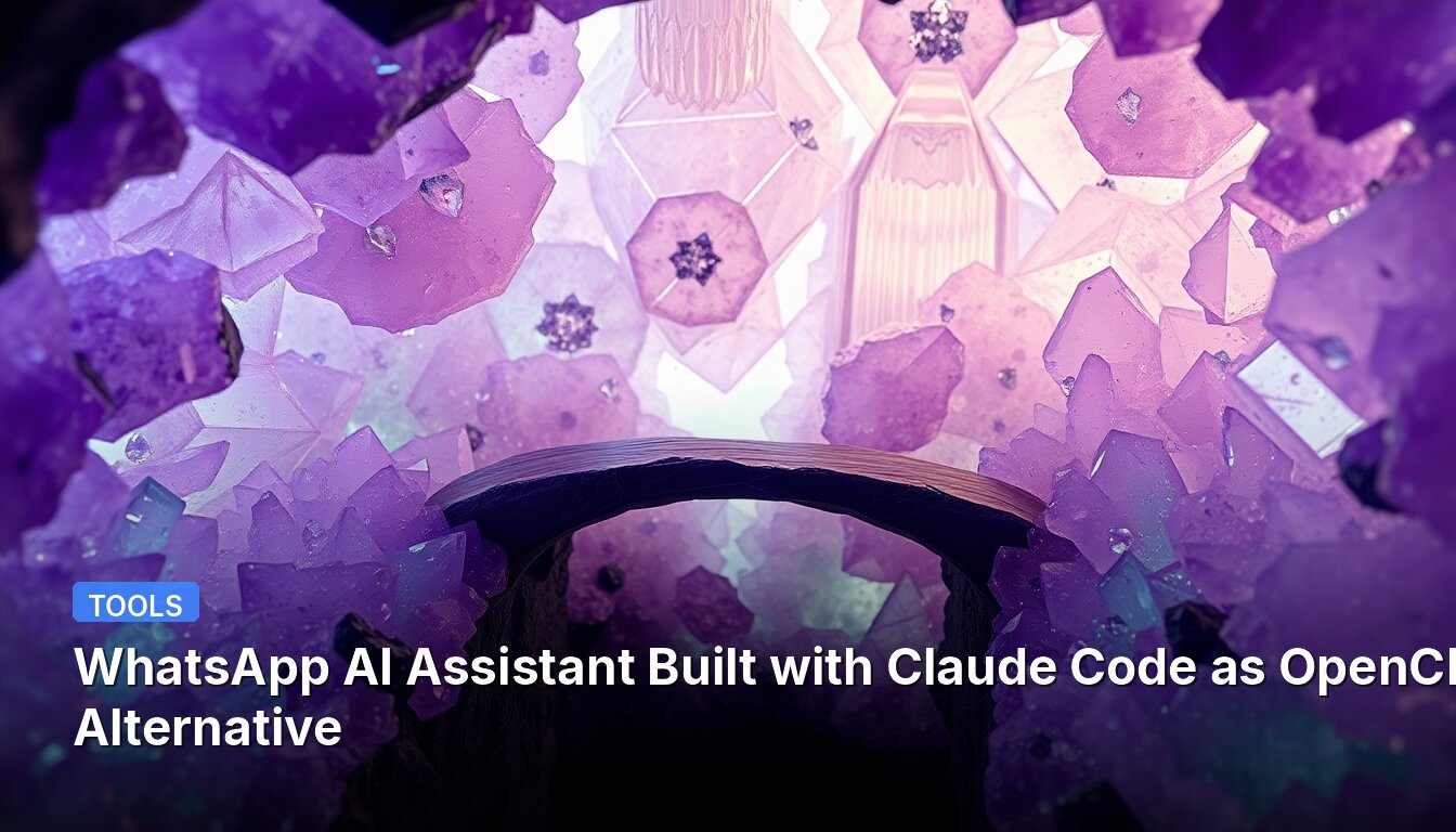 WhatsApp AI Assistant Built with Claude Code as OpenClaw Alternative