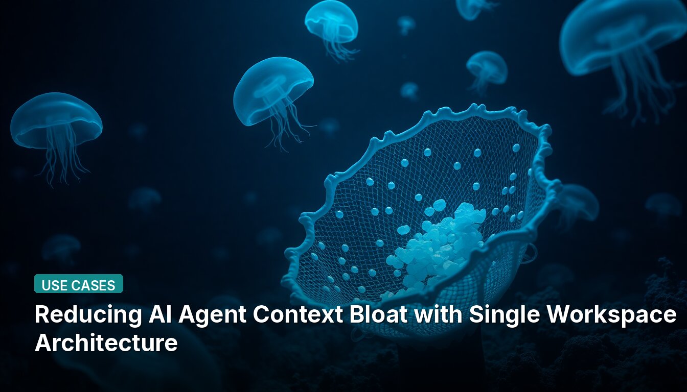 Reducing AI Agent Context Bloat with Single Workspace Architecture
