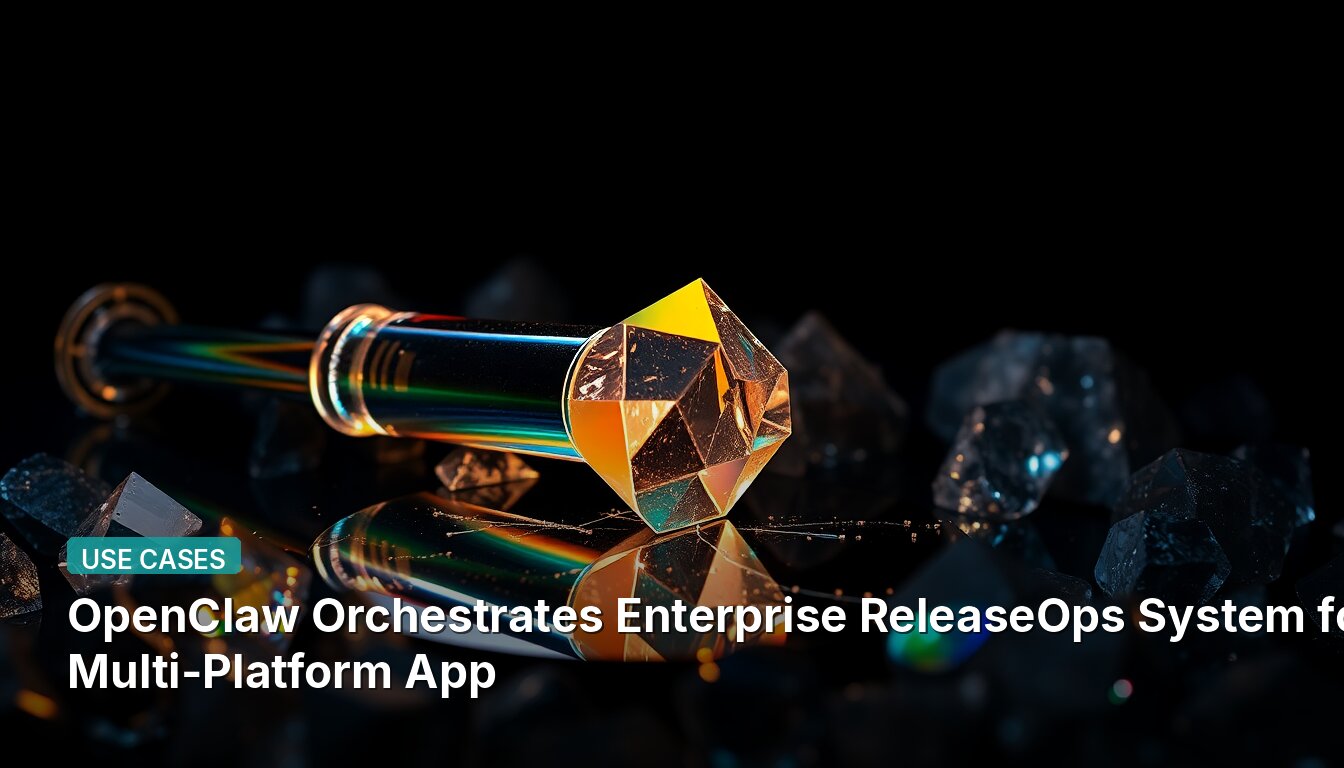 OpenClaw Orchestrates Enterprise ReleaseOps System for Multi-Platform App