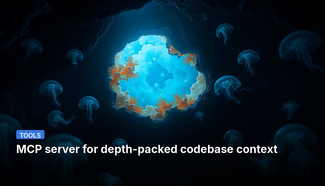 MCP server for depth-packed codebase context