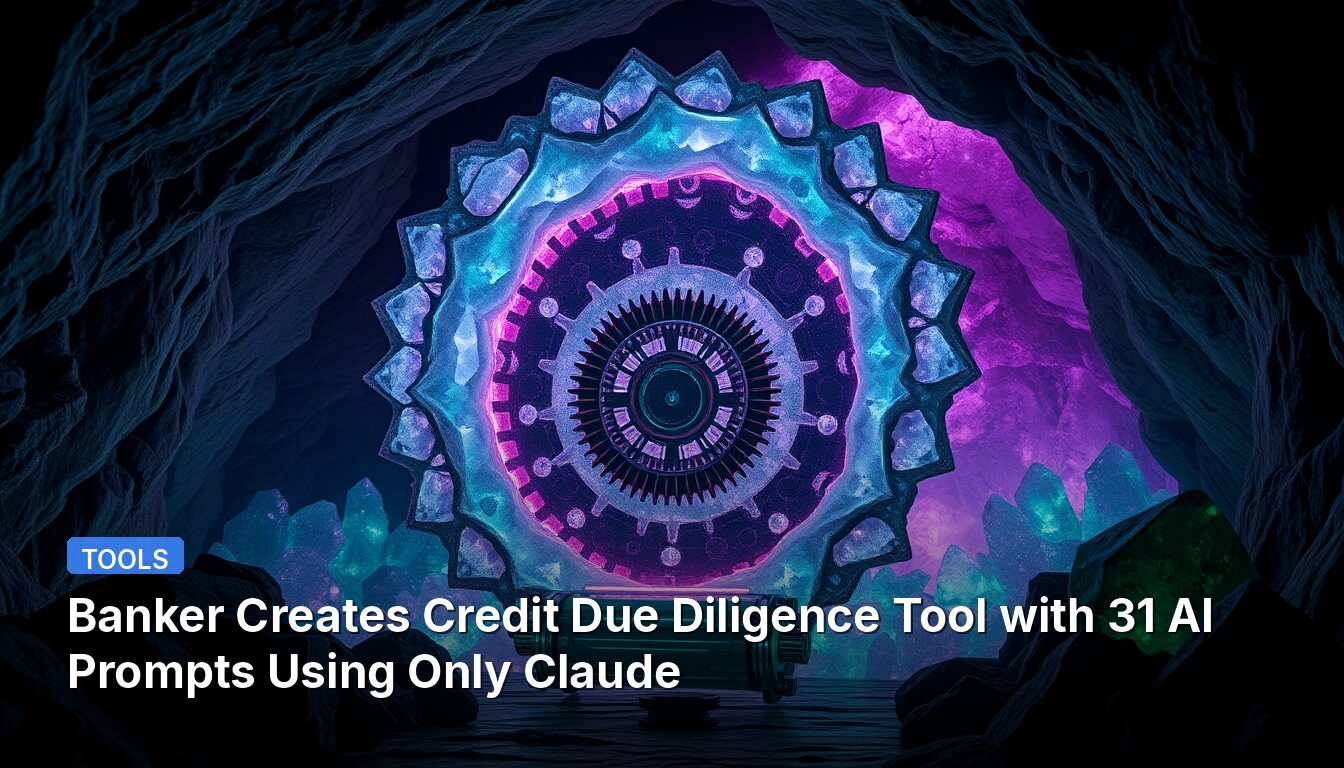 Banker Creates Credit Due Diligence Tool with 31 AI Prompts Using Only Claude