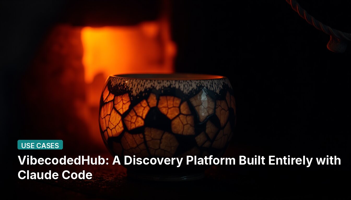 VibecodedHub: A Discovery Platform Built Entirely with Claude Code