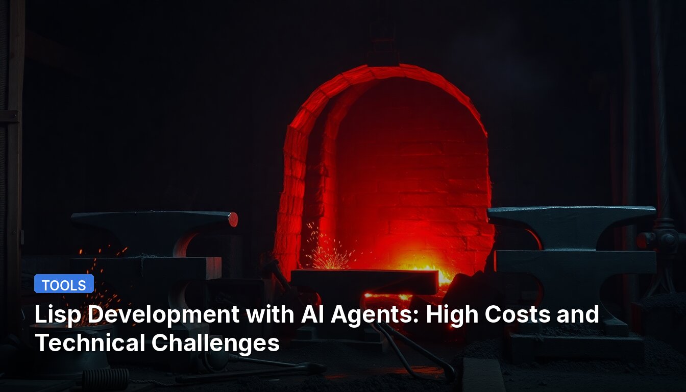Lisp Development with AI Agents: High Costs and Technical Challenges