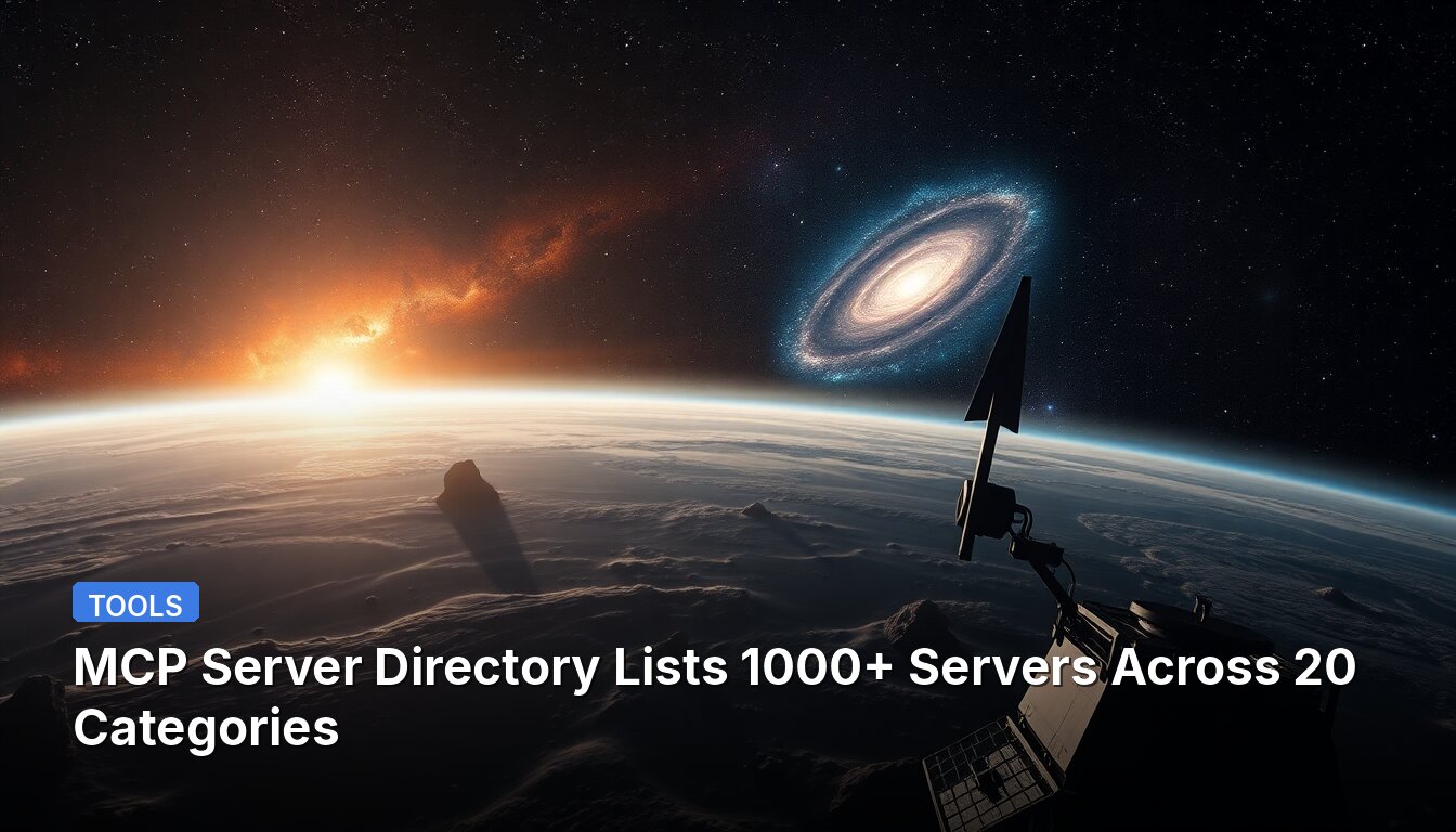 MCP Server Directory Lists 1000+ Servers Across 20 Categories