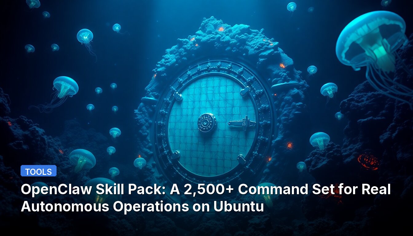 OpenClaw Skill Pack: A 2,500+ Command Set for Real Autonomous Operations on Ubuntu