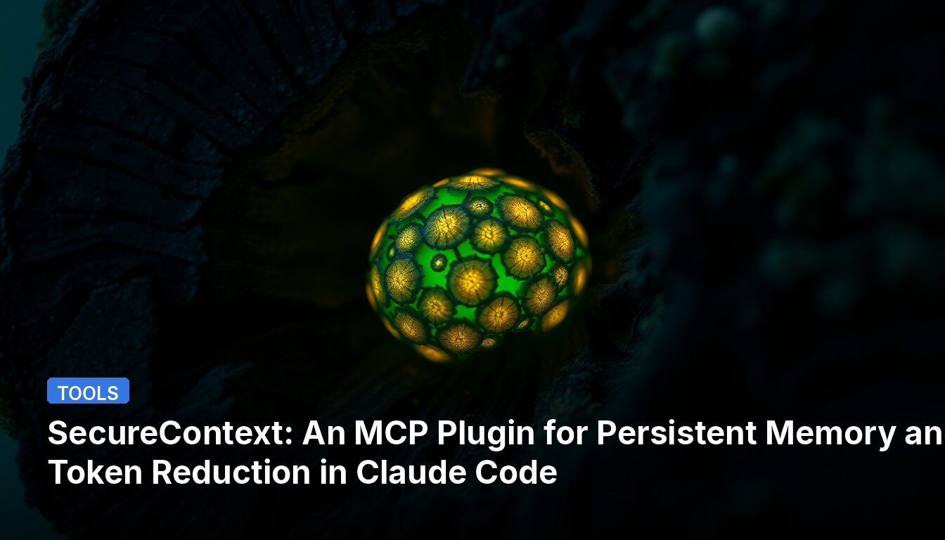 SecureContext: An MCP Plugin for Persistent Memory and Token Reduction in Claude Code