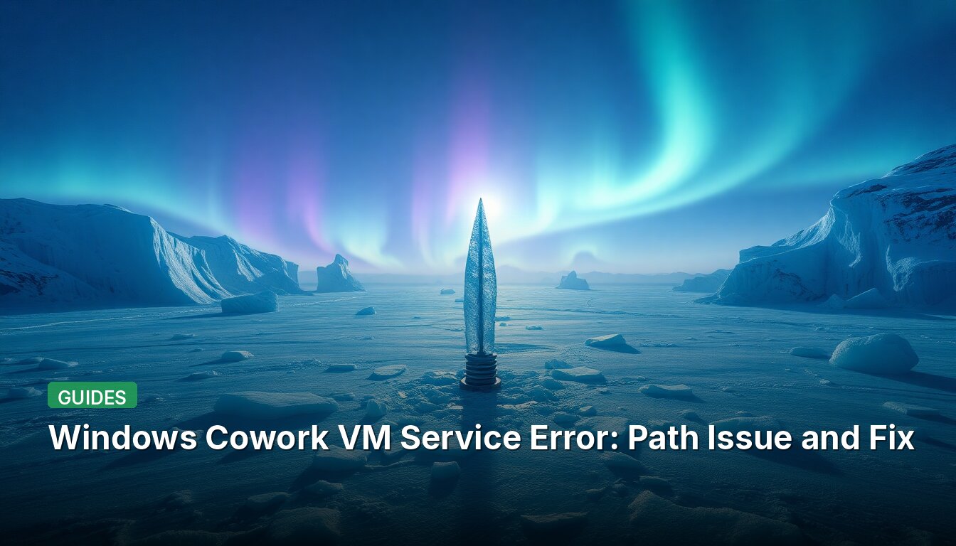Windows Cowork VM Service Error: Path Issue and Fix