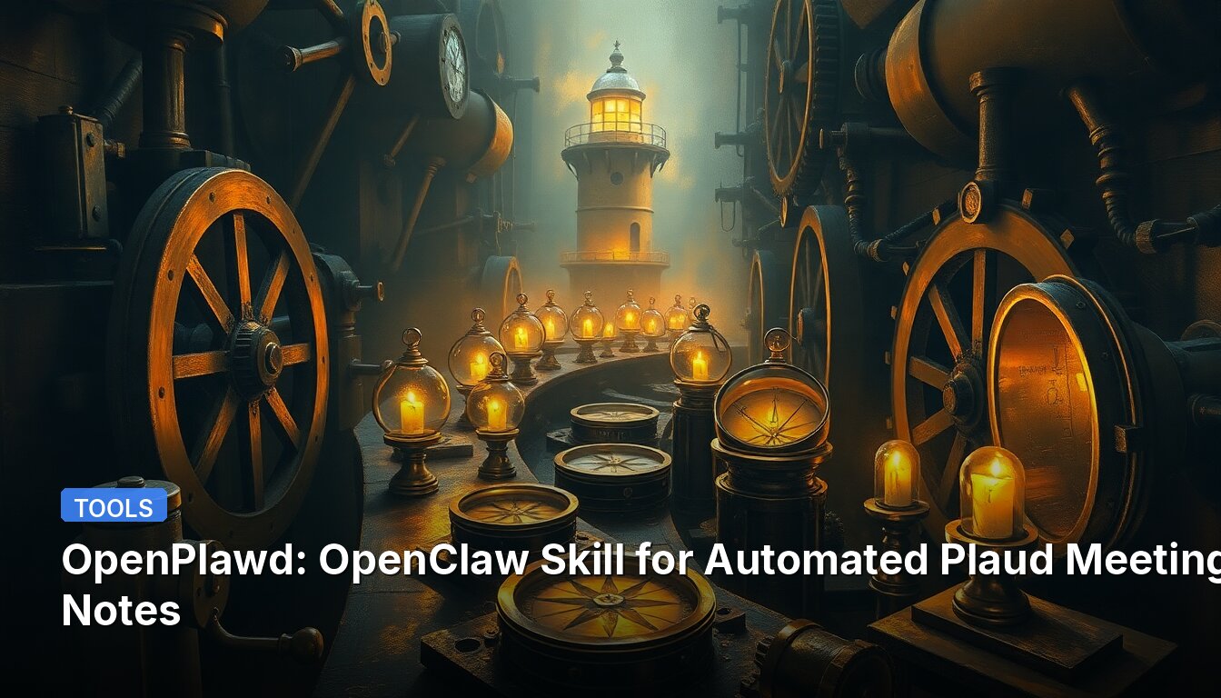 OpenPlawd: OpenClaw Skill for Automated Plaud Meeting Notes