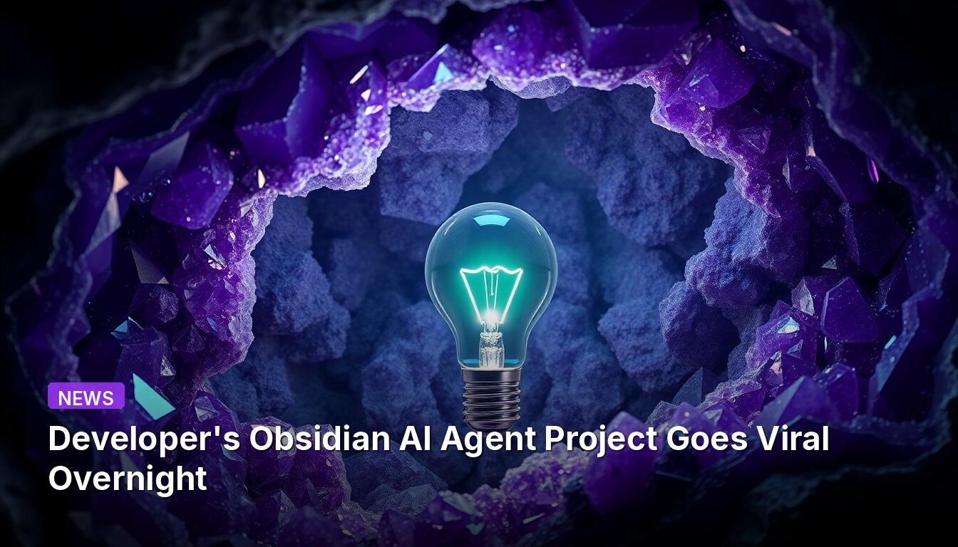 Developer's Obsidian AI Agent Project Goes Viral Overnight