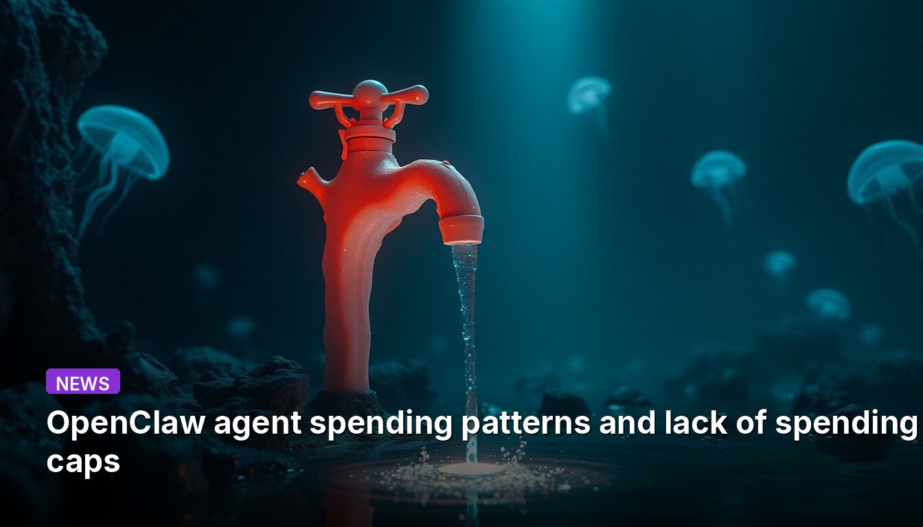 OpenClaw agent spending patterns and lack of spending caps