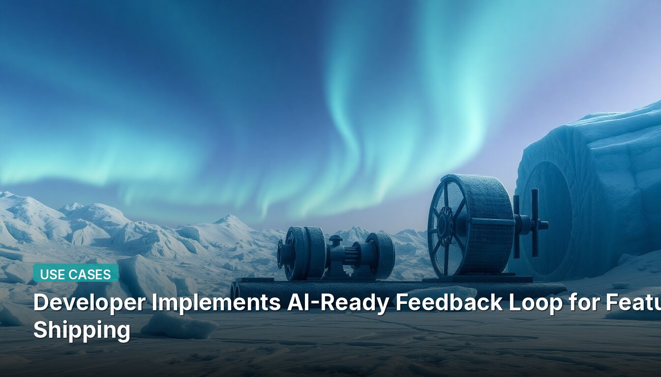 Developer Implements AI-Ready Feedback Loop for Feature Shipping