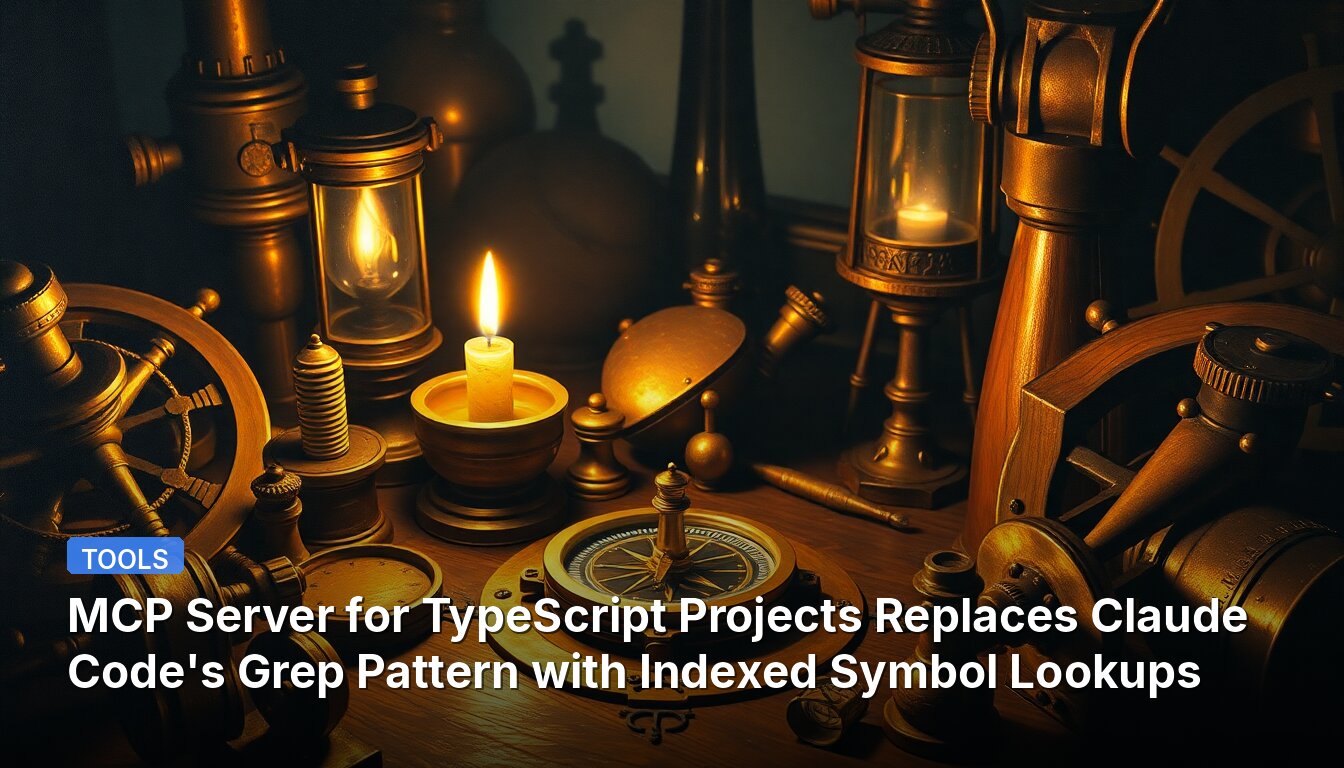 MCP Server for TypeScript Projects Replaces Claude Code's Grep Pattern with Indexed Symbol Lookups