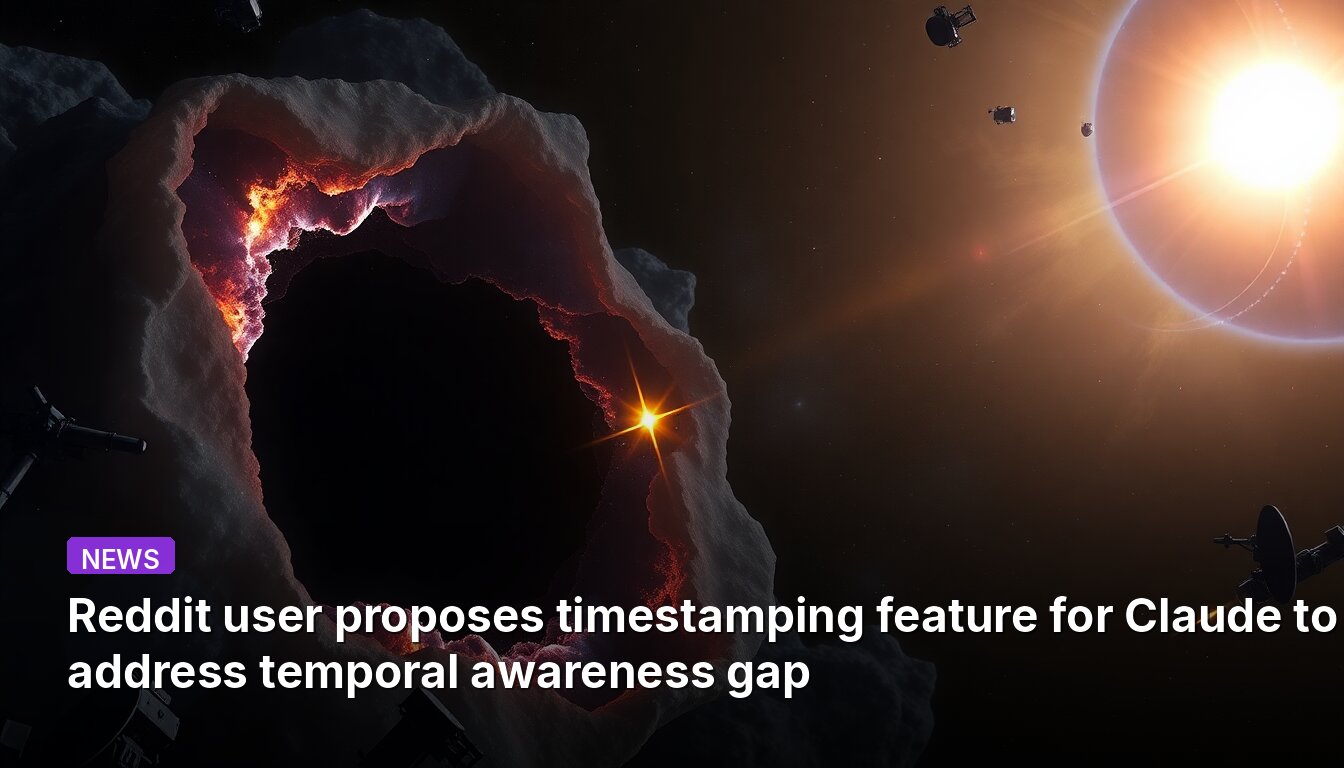 Reddit user proposes timestamping feature for Claude to address temporal awareness gap