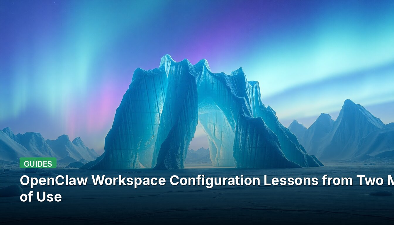 OpenClaw Workspace Configuration Lessons from Two Months of Use