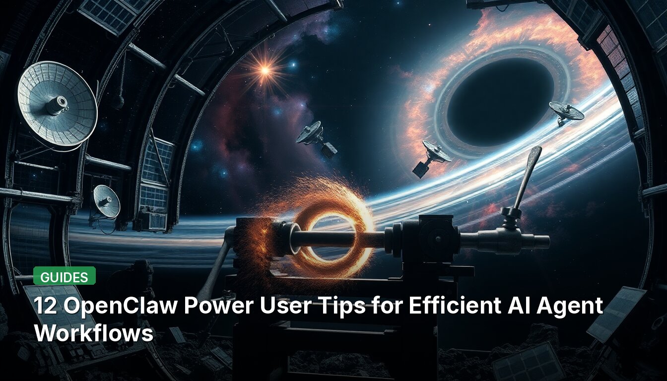12 OpenClaw Power User Tips for Efficient AI Agent Workflows