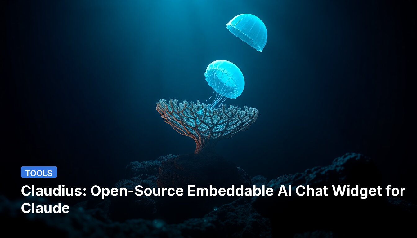 Claudius: Open-Source Embeddable AI Chat Widget for Claude