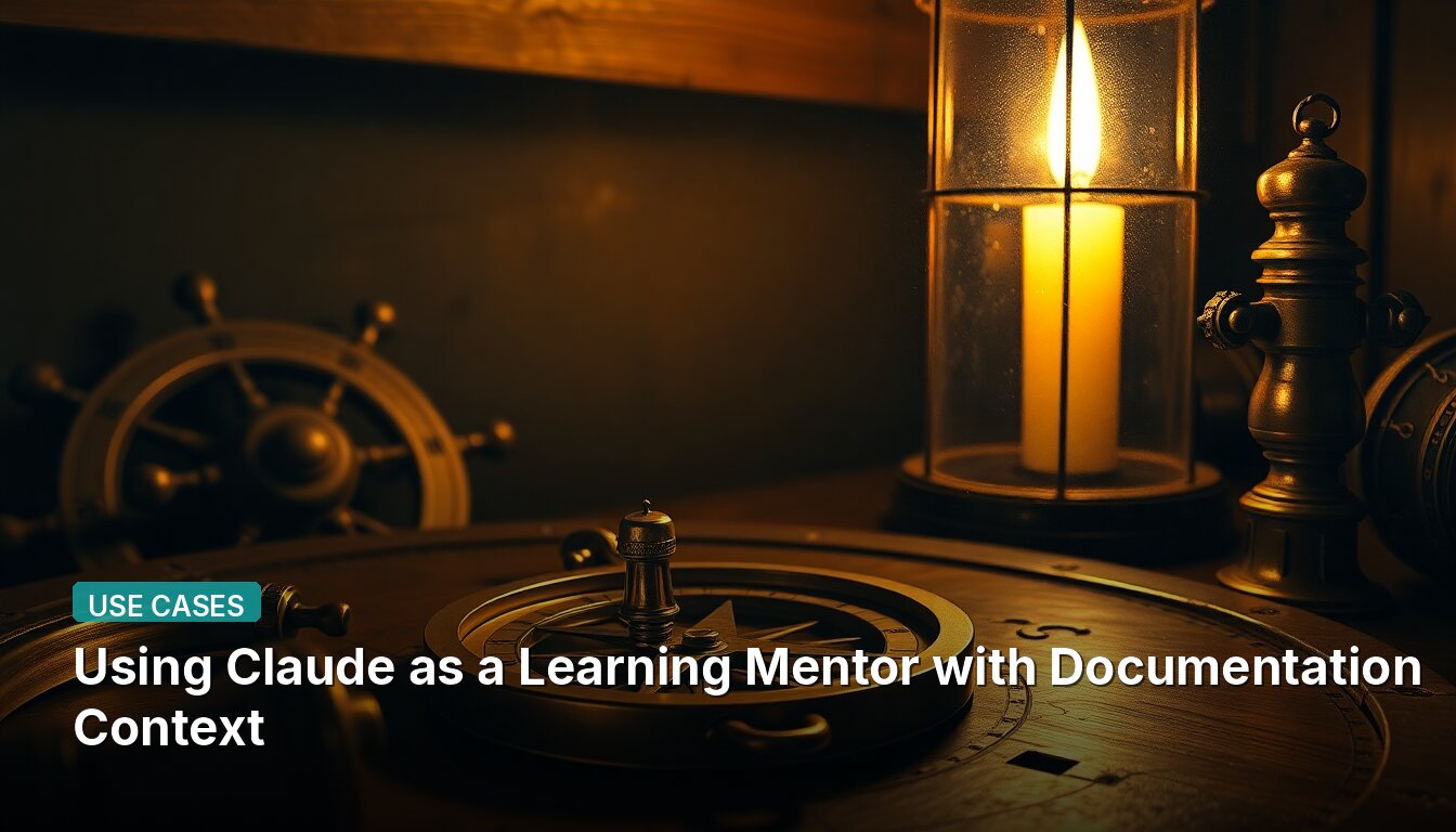 Using Claude as a Learning Mentor with Documentation Context