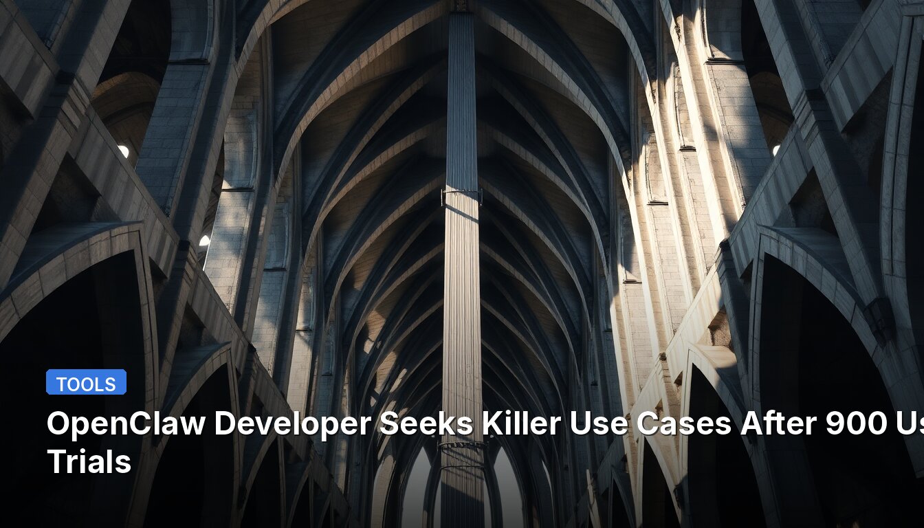 OpenClaw Developer Seeks Killer Use Cases After 900 User Trials
