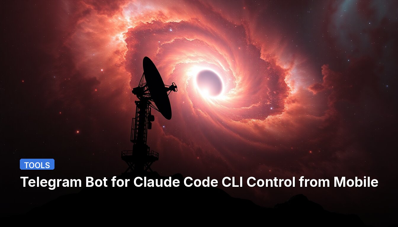 Telegram Bot for Claude Code CLI Control from Mobile