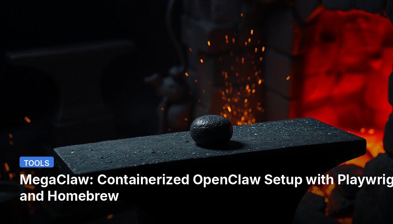 MegaClaw: Containerized OpenClaw Setup with Playwright and Homebrew