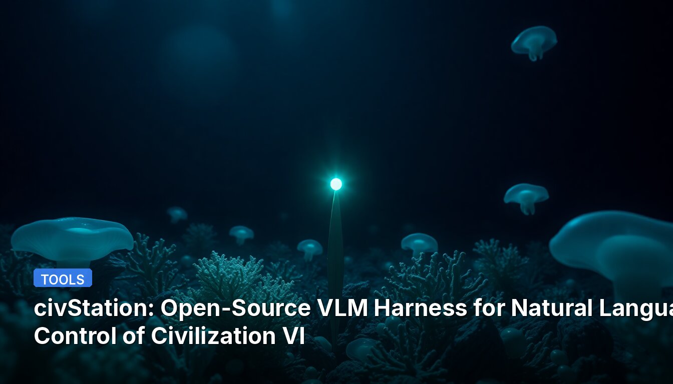 civStation: Open-Source VLM Harness for Natural Language Control of Civilization VI