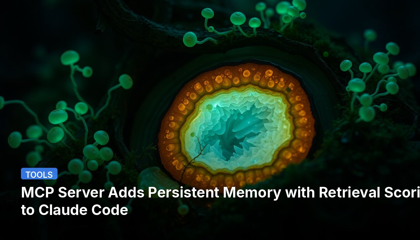 MCP Server Adds Persistent Memory with Retrieval Scoring to Claude Code