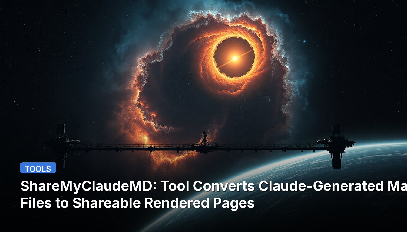 ShareMyClaudeMD: Tool Converts Claude-Generated Markdown Files to Shareable Rendered Pages