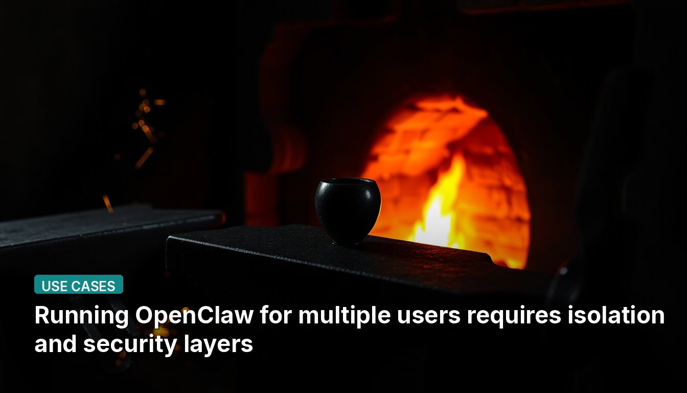 Running OpenClaw for multiple users requires isolation and security layers