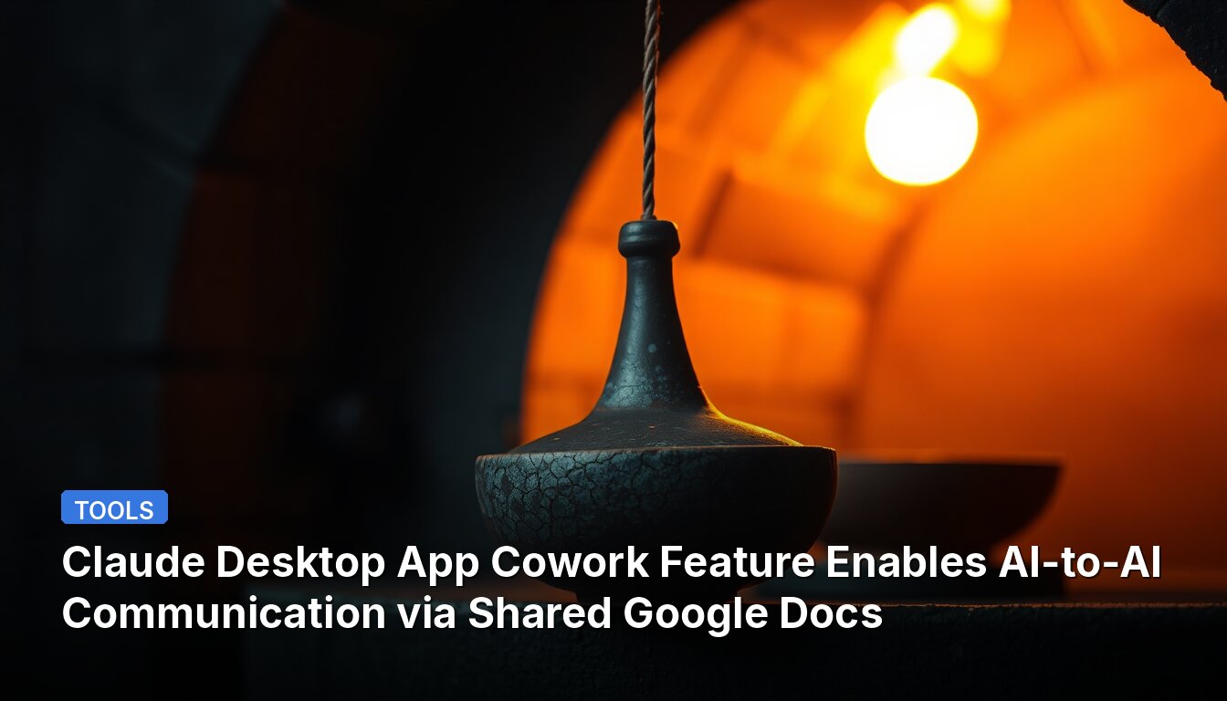 Claude Desktop App Cowork Feature Enables AI-to-AI Communication via Shared Google Docs