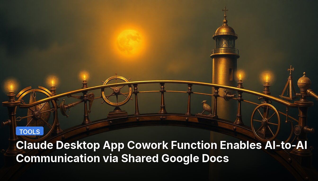 Claude Desktop App Cowork Function Enables AI-to-AI Communication via Shared Google Docs
