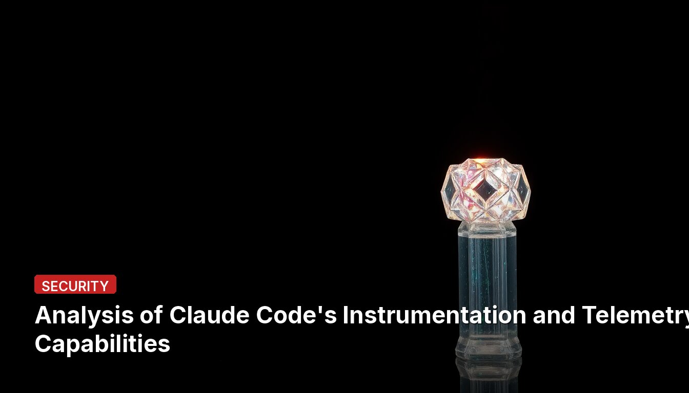 Analysis of Claude Code's Instrumentation and Telemetry Capabilities