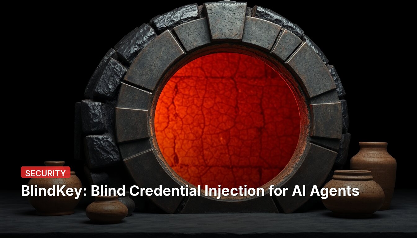 BlindKey: Blind Credential Injection for AI Agents