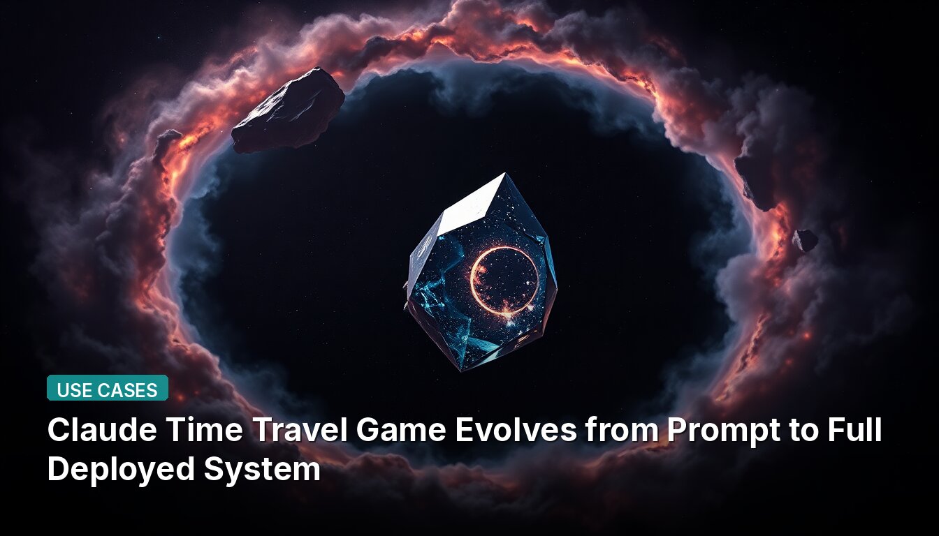 Claude Time Travel Game Evolves from Prompt to Full Deployed System