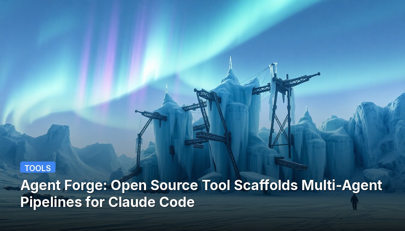 Agent Forge: Open Source Tool Scaffolds Multi-Agent Pipelines for Claude Code