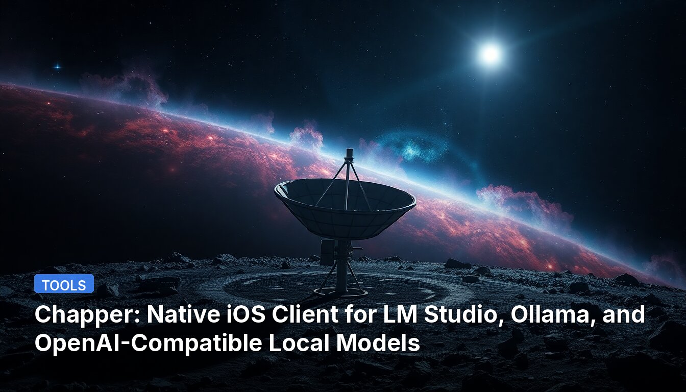 Chapper: Native iOS Client for LM Studio, Ollama, and OpenAI-Compatible Local Models