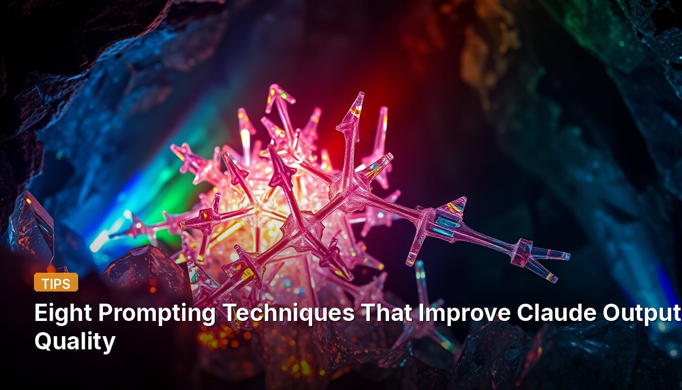 Eight Prompting Techniques That Improve Claude Output Quality