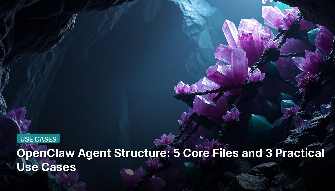 OpenClaw Agent Structure: 5 Core Files and 3 Practical Use Cases