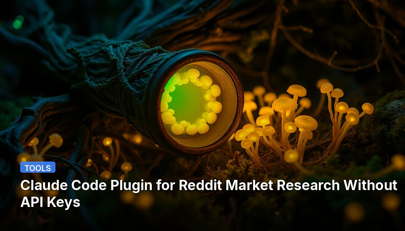 Claude Code Plugin for Reddit Market Research Without API Keys