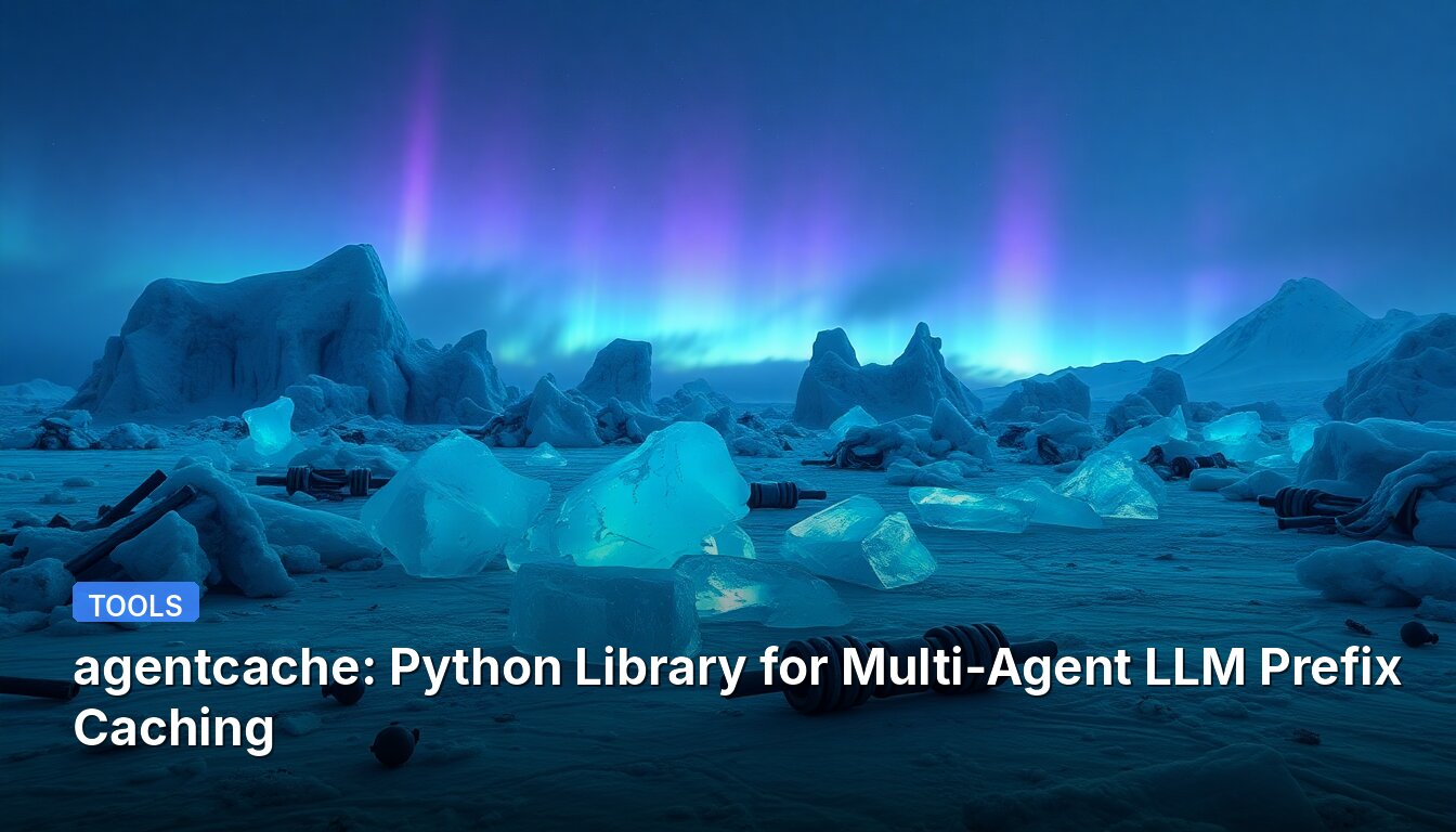 agentcache: Python Library for Multi-Agent LLM Prefix Caching